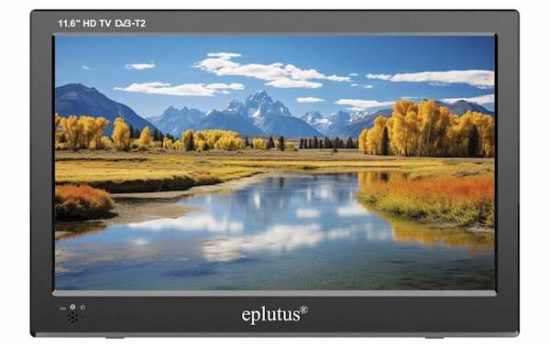 Телевизор Eplutus EP-116T 11.6",HD1366x768,T2,MP3,MPEG-4,USB