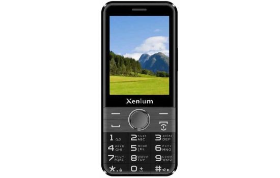 Телефон Philips Xenium X800 Black