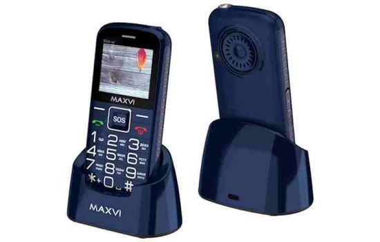 Телефон Maxvi B5ds up Blue